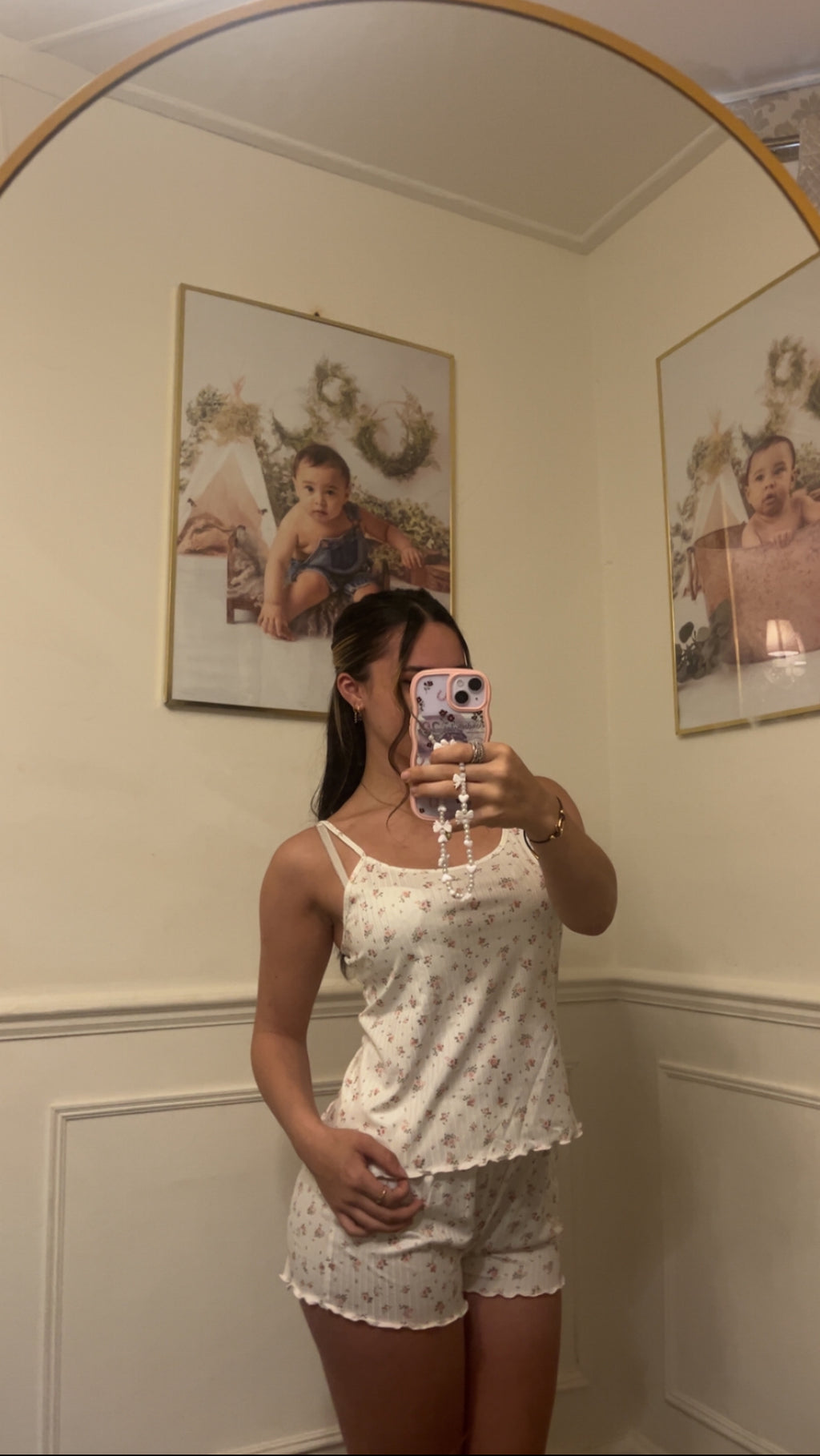 Bloomie floral cami set