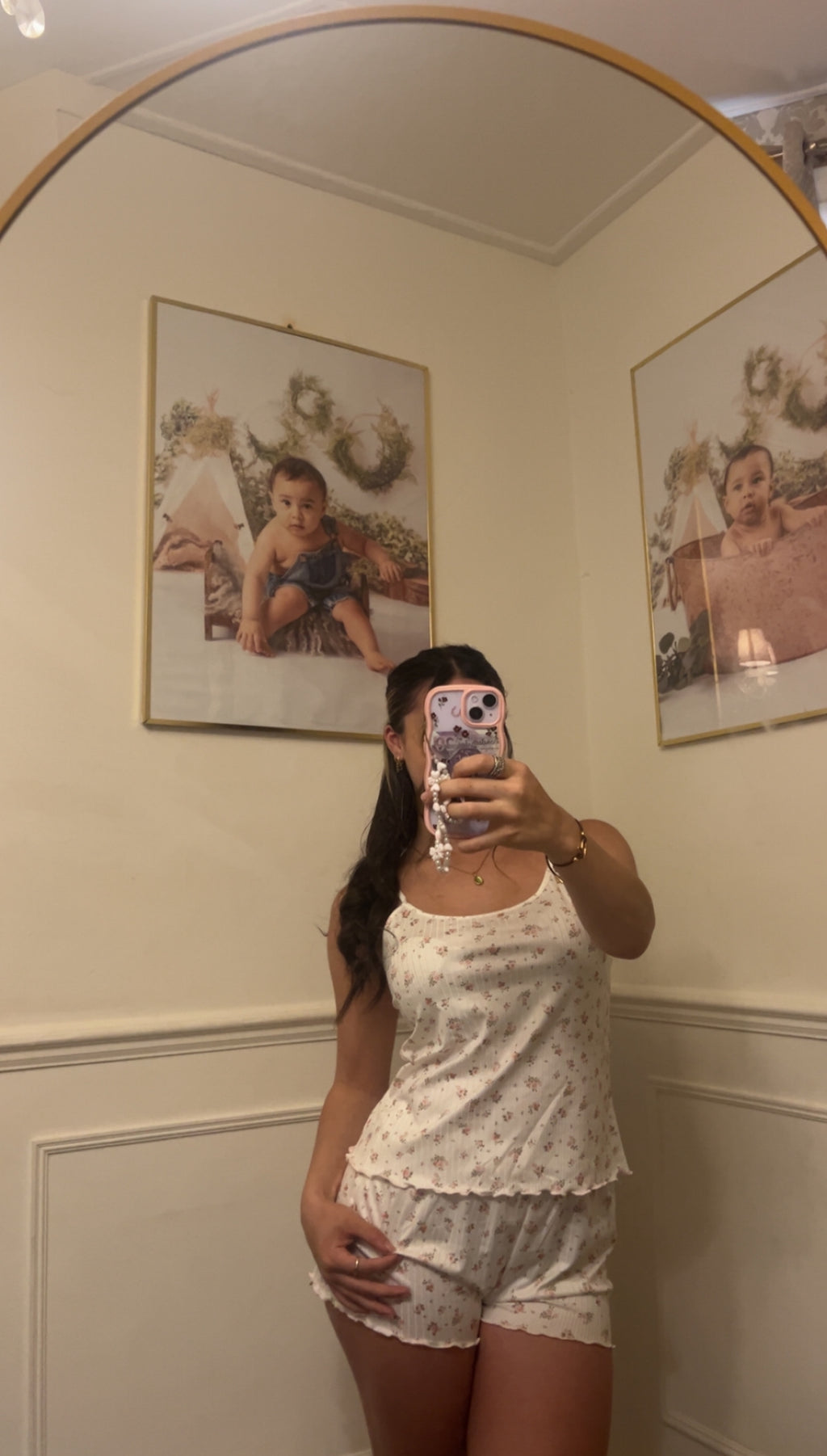 Bloomie floral cami set